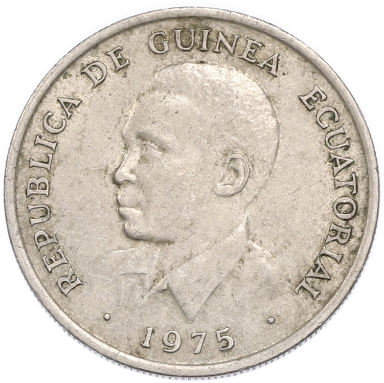 10 экуэле 1975 года Экваториальная Гвинея — Фото №2
