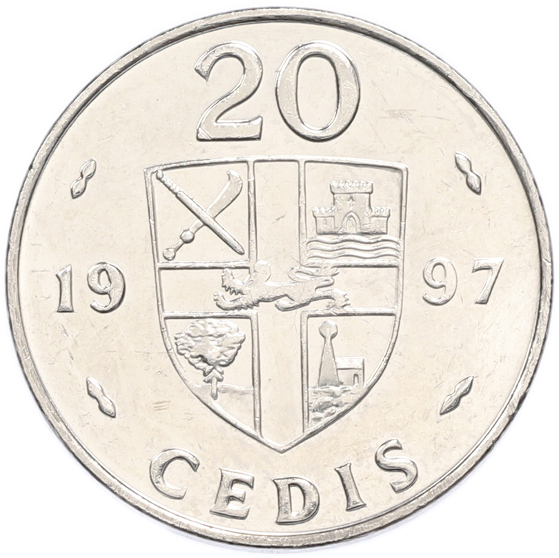 20 седи 1997 года Гана — Фото №1