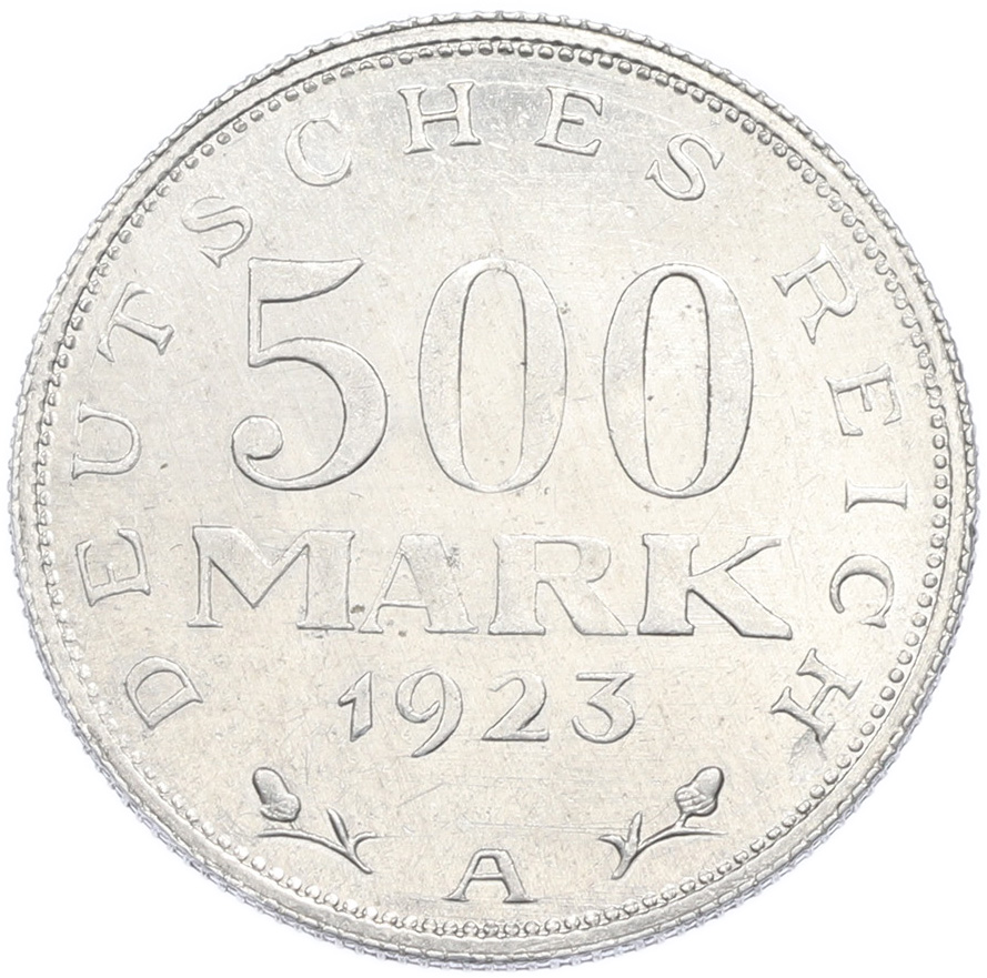 500 марок 1923 года A Германия — Фото №1