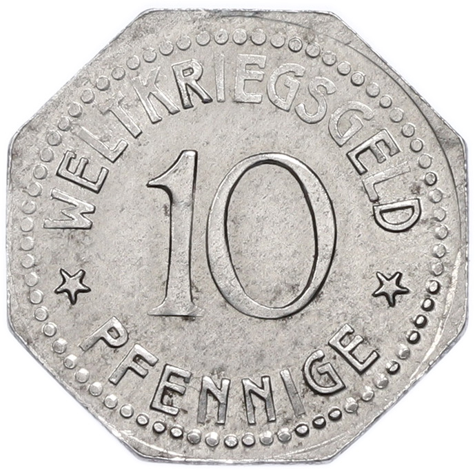 10 пфеннигов 1918 года Германия — город Тале-ам-Гарц (Нотгельд) — Фото №2