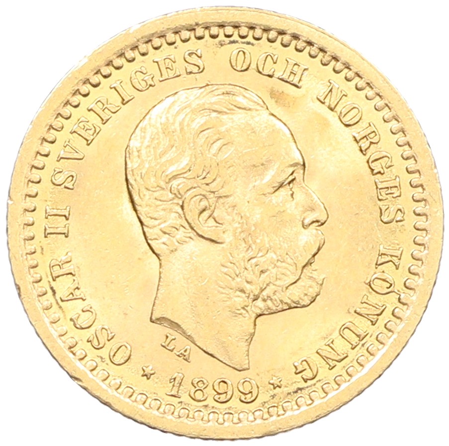 5 крон 1899 года Швеция — Фото №1