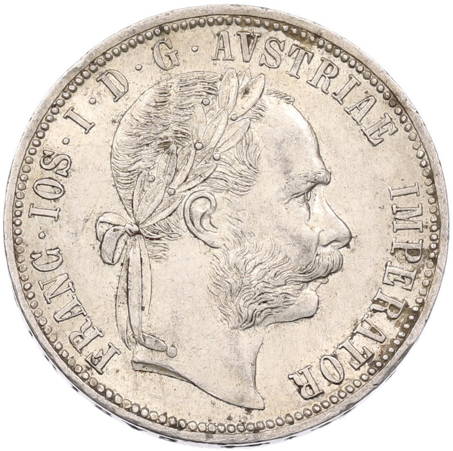 1 флорин 1891 года Австрия — Фото №2