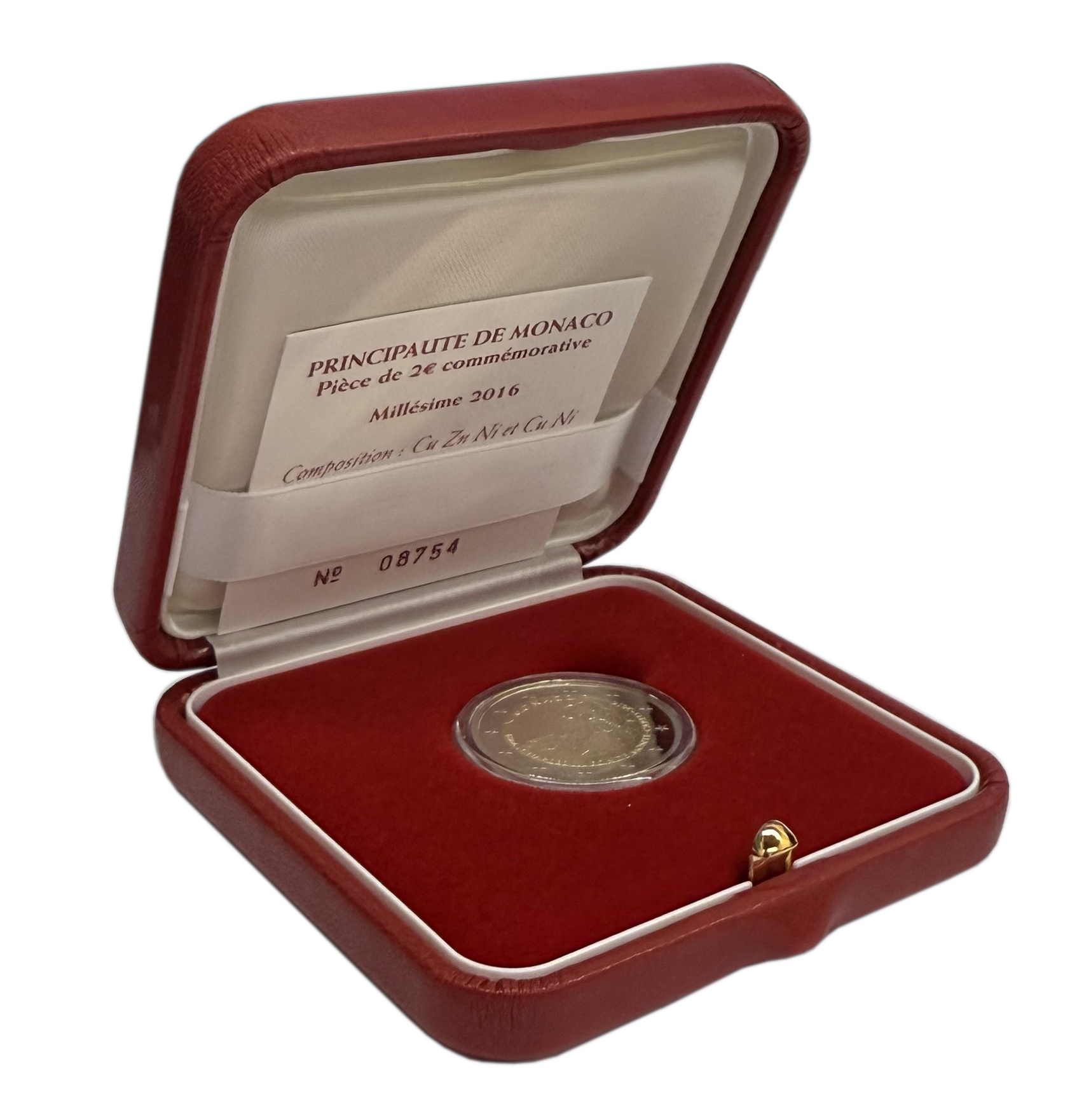 2 евро 2016 года Монако «150 лет основанию Монте-Карло» — Фото №3