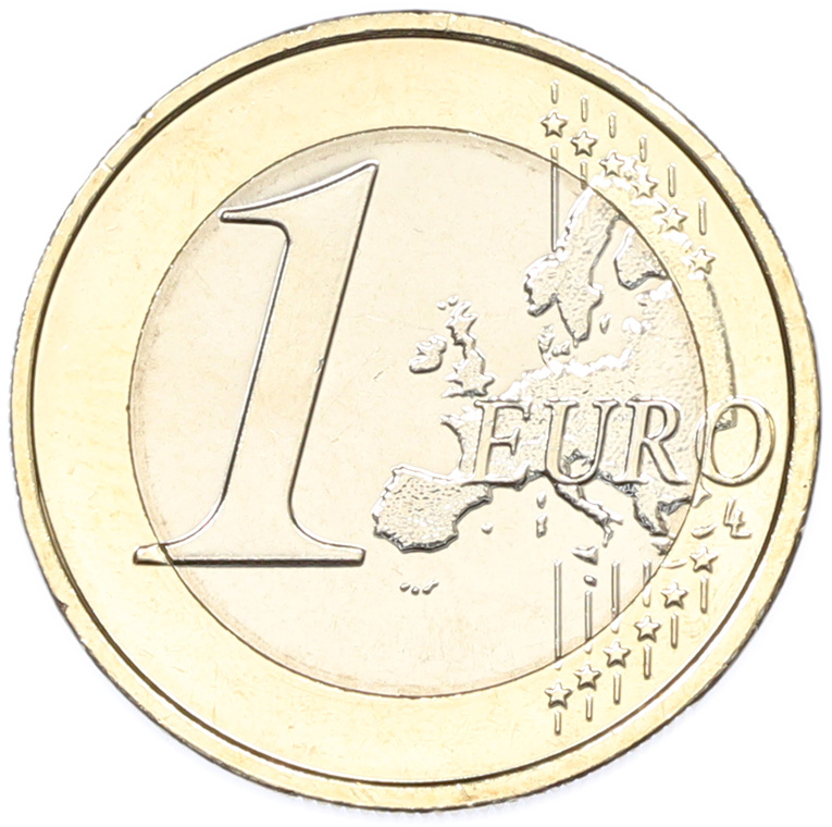 1 евро 2025 года Монако — Фото №2