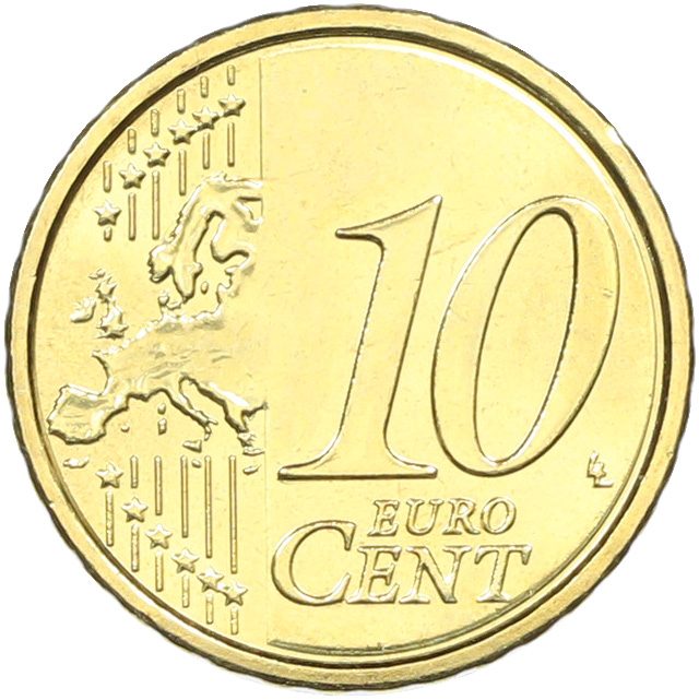 10 евроцентов 2010 года Италия — Фото №2