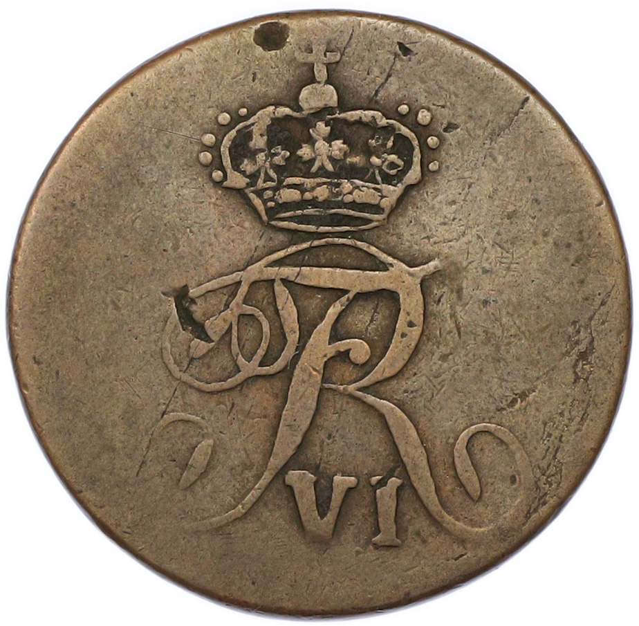 2 скиллинга 1810 года Норвегия — Фото №2