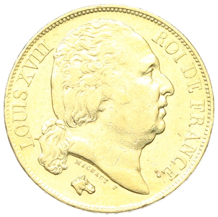 20 франков 1817 года А Франция — Фото №2