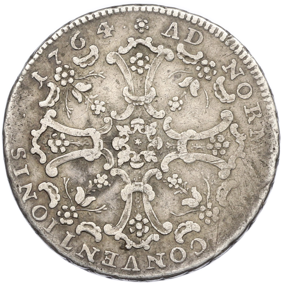 20 крейцеров 1764 года Франкфурт — Фото №1