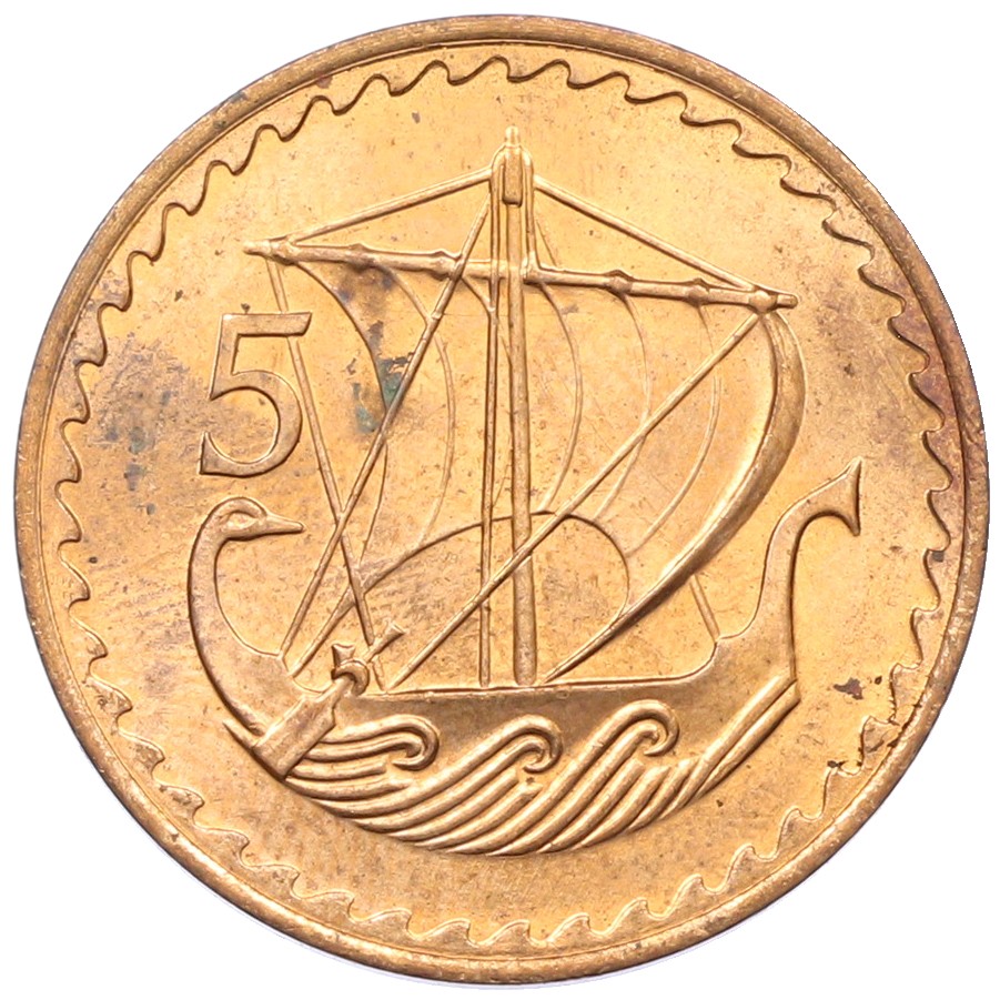 5 милс 1980 года Кипр — Фото №1