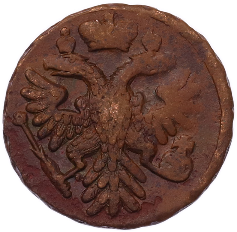 Денга 1739 года Российская Империя (Анна Иоанновна) — Фото №2