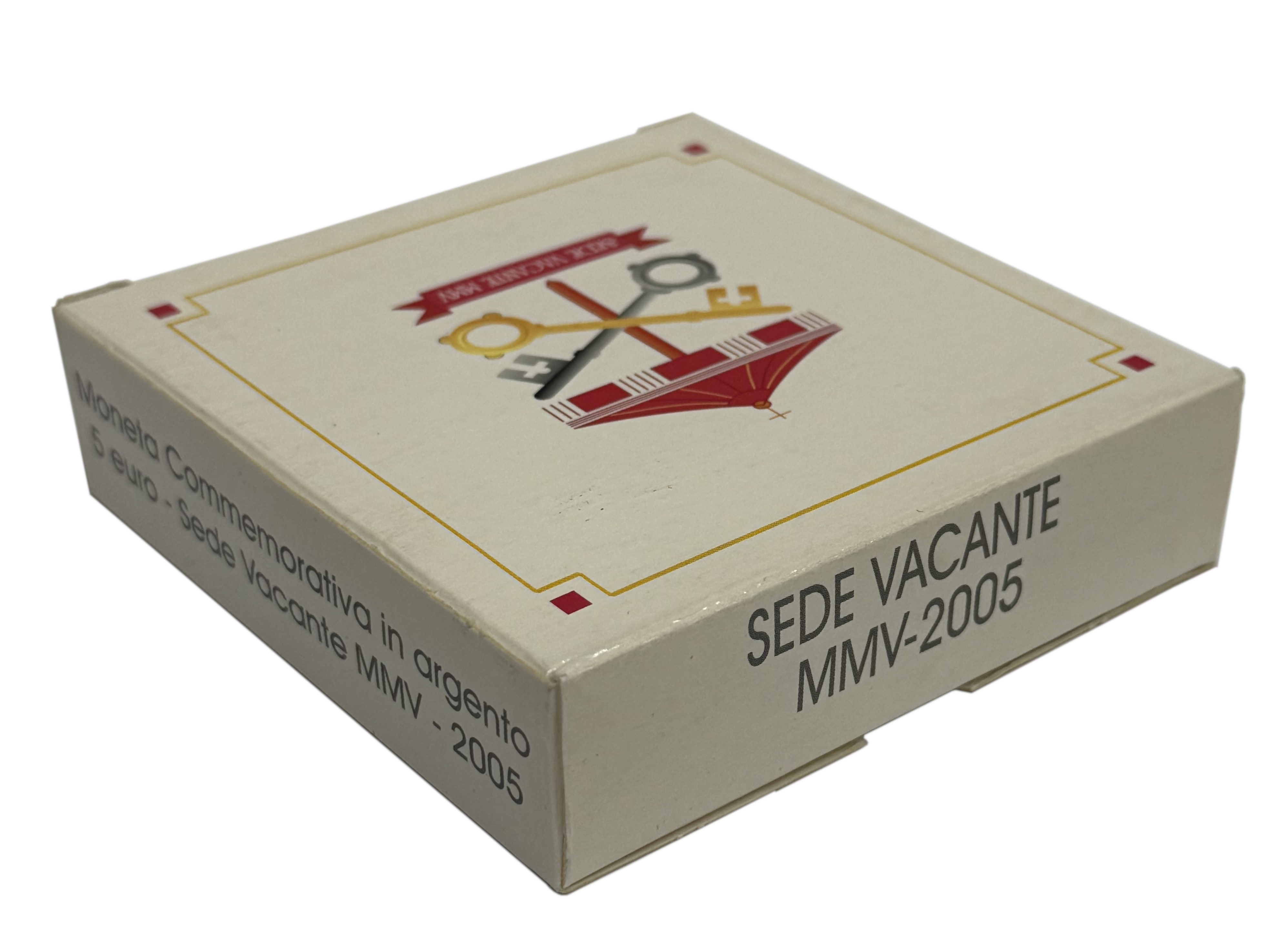 5 евро 2005 года Ватикан «Вакантный престол» — Фото №4