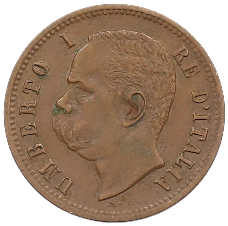 2 чентезимо 1900 года Италия — Фото №2