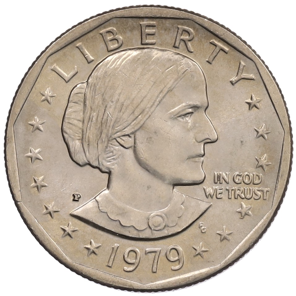 1 доллар 1979 года P США «Сьюзен Энтони» — Фото №1