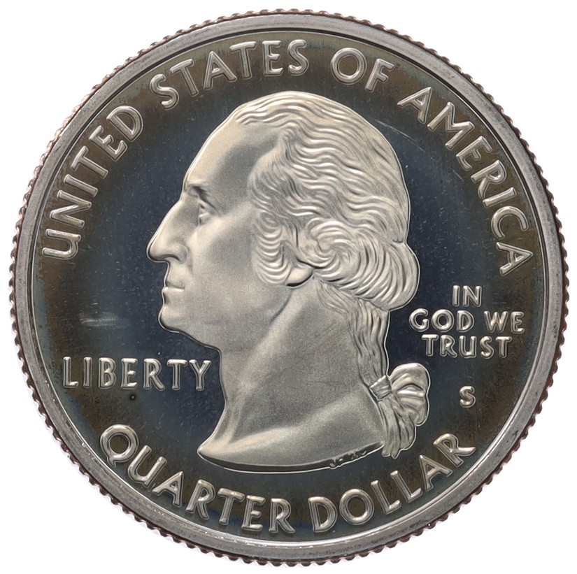 1/4 доллара (25 центов) 1999 года S США «Штаты и территории — Джорджия» — Фото №2