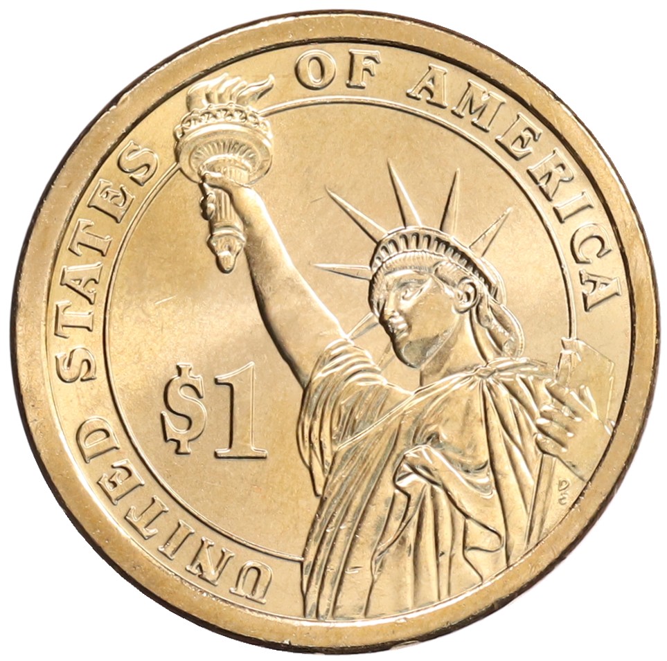 1 доллар 2012 года Р США «21-й президент США Честер Артур» — Фото №2