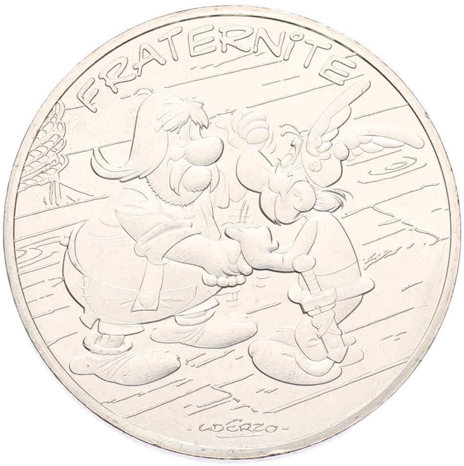 10 евро 2015 года Франция «Астерикс и Обеликс — Астерикс в Швейцарии» — Фото №1