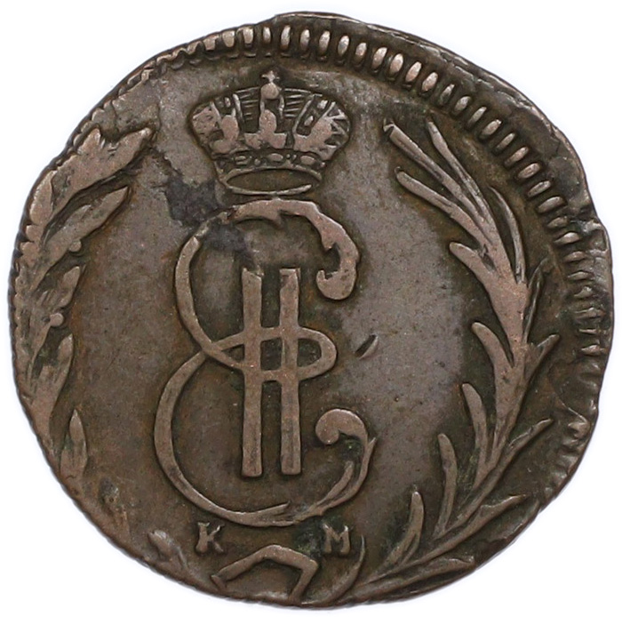 Денга 1770 года КМ Российская Империя (Екатерина II) «Сибирская монета» — Фото №2
