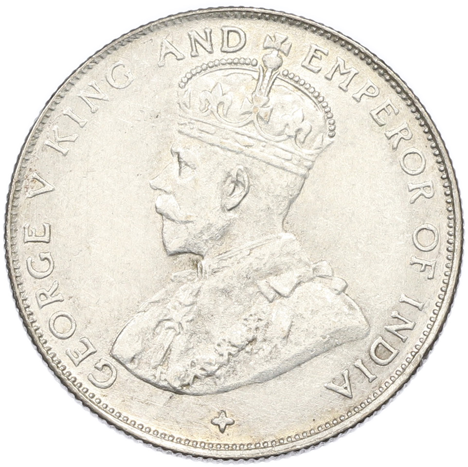 50 центов 1921 года Стрейтс Сетлментс — Фото №2