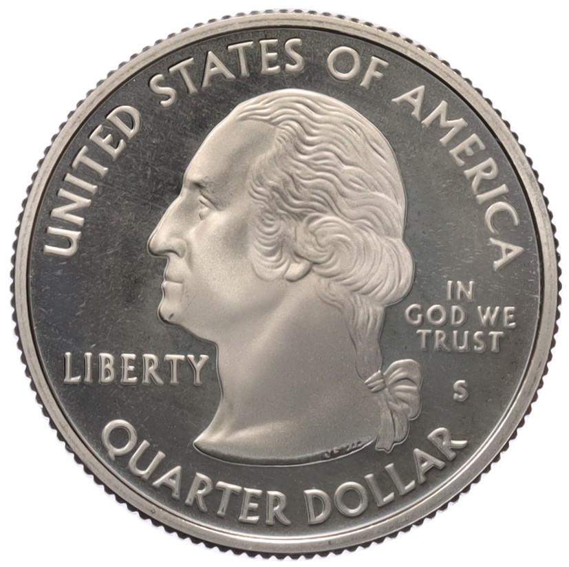 1/4 доллара (25 центов) 2007 года S США «Штаты и территории — Вайоминг» — Фото №2