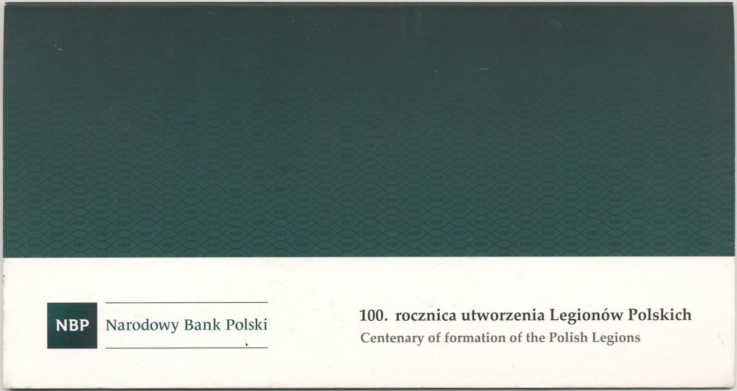 20 злотых 2014 года Польша «100-летие образования Польского легиона» — Фото №4