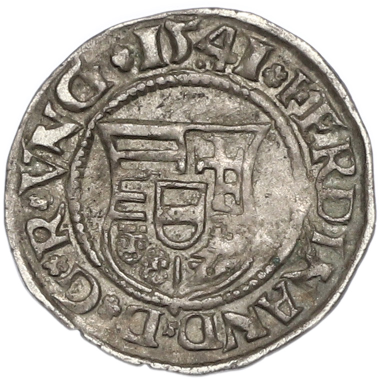 1 денар 1541 года Венгрия (Фердинанд I) — Фото №2
