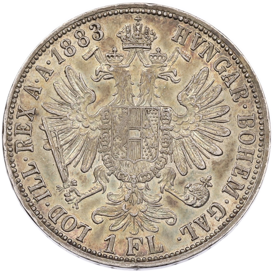 1 флорин 1883 года Австрия — Фото №1