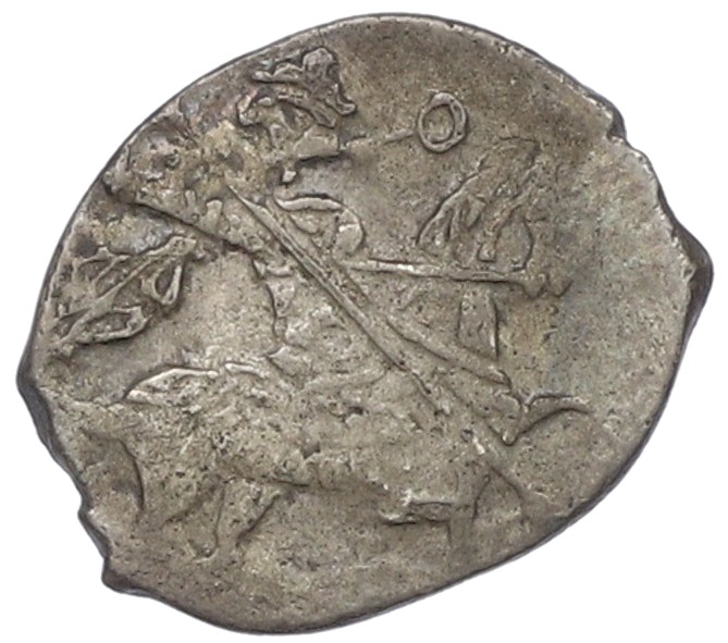 Копейка 1598-1605 года Борис Годунов (Москва) — КГ173 — Фото №1