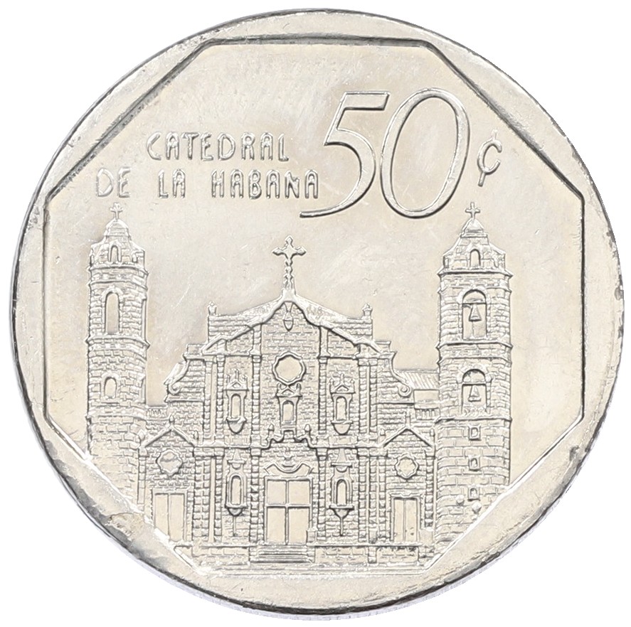 50 сентаво 2007 года Куба — Фото №1
