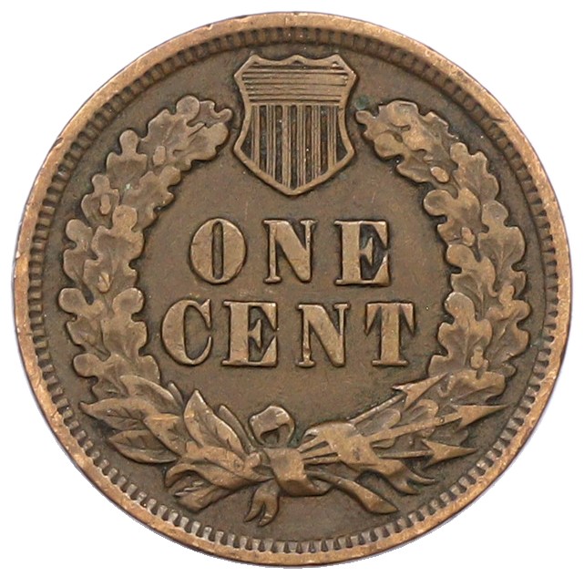 1 цент 1907 года США — Фото №2