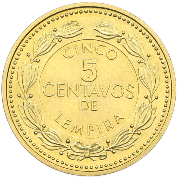 5 сентаво 1998 года Гондурас — Фото №2