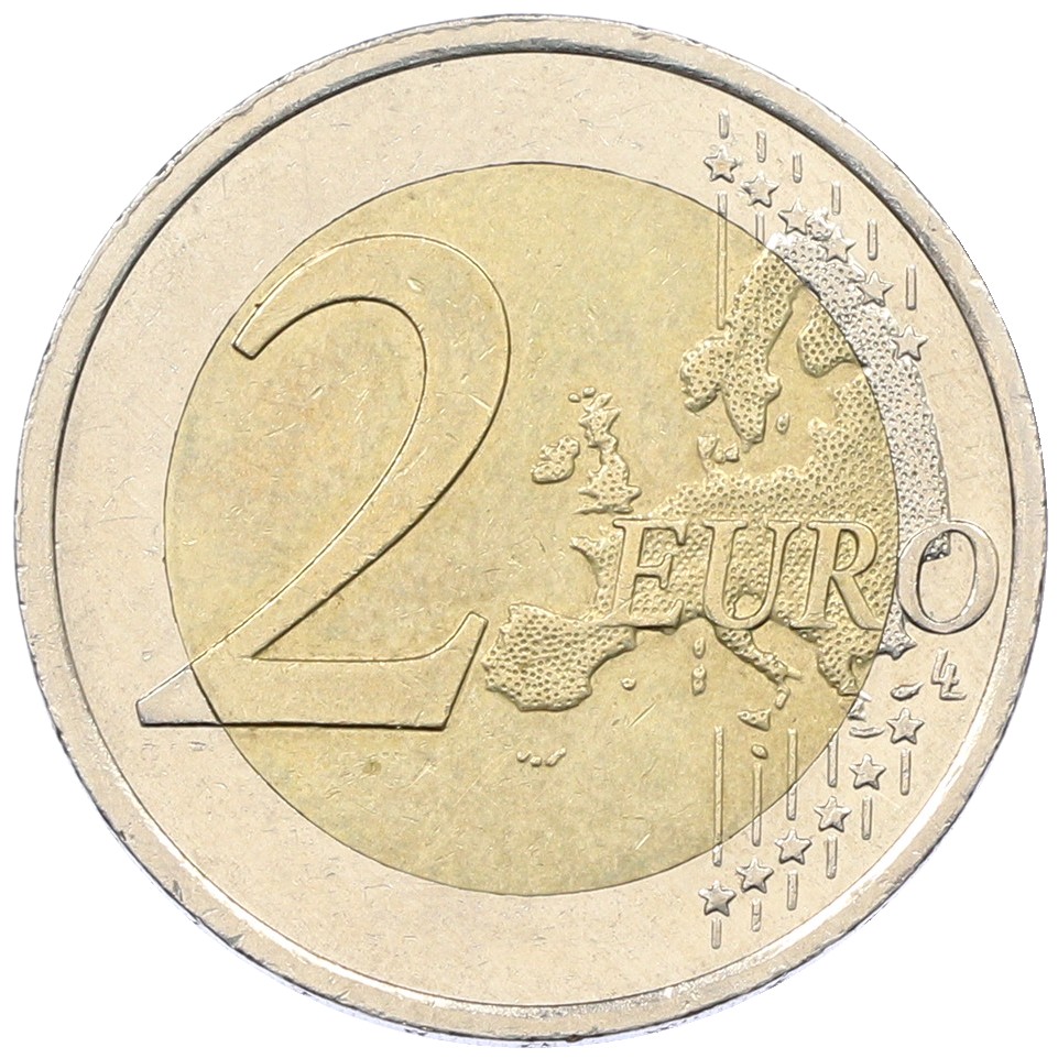 2 евро 2015 года Словакия — Фото №2