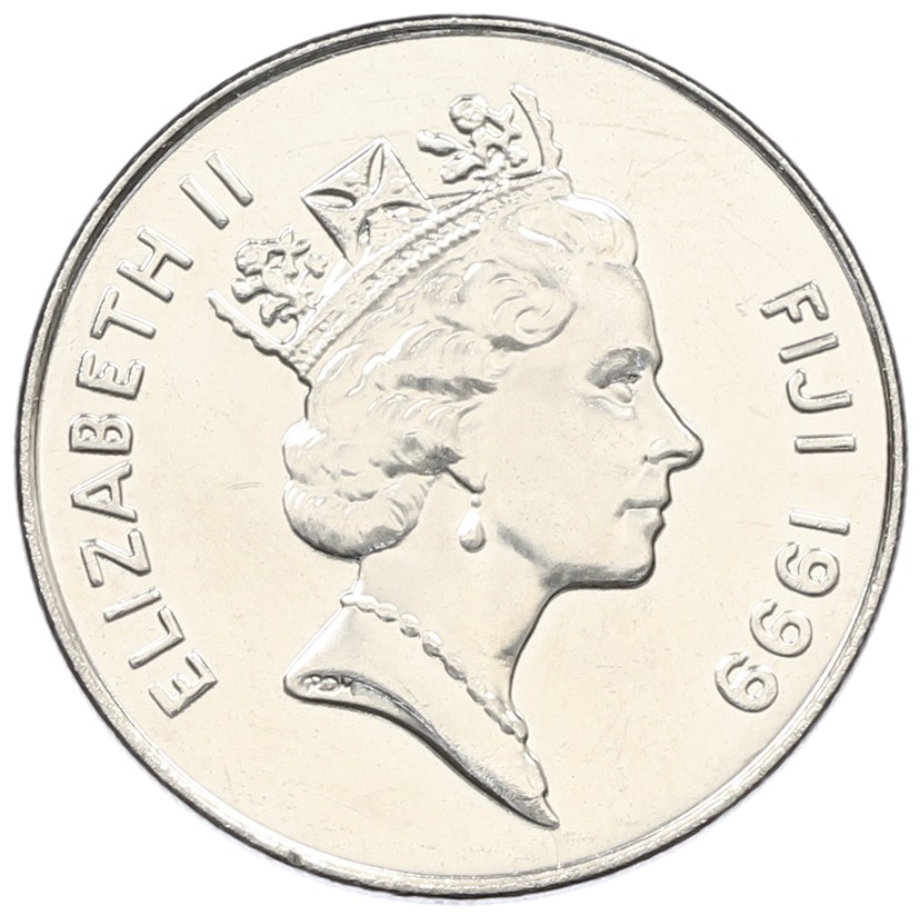 10 центов 1999 года Фиджи — Фото №2