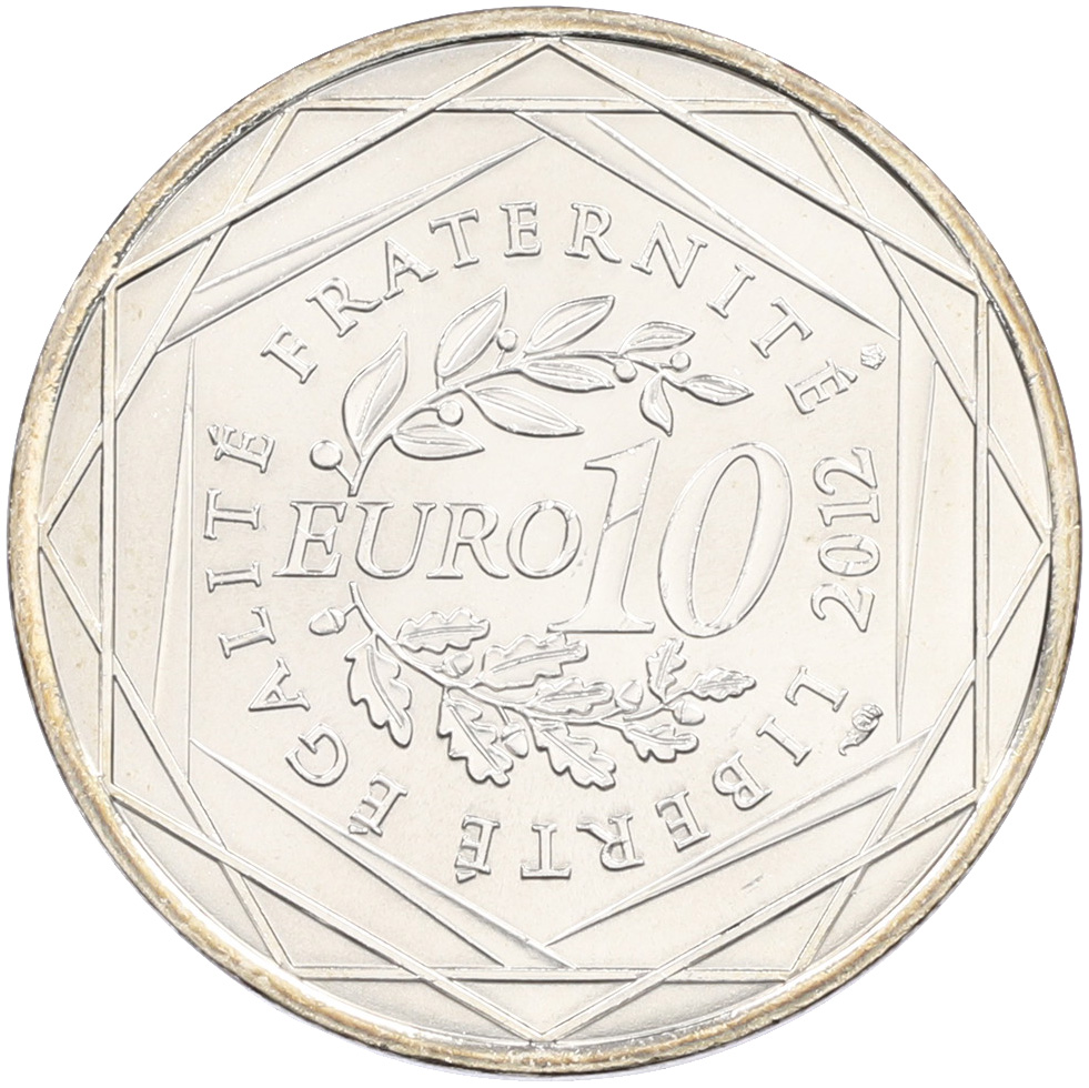 10 евро 2012 года Франция «Регионы Франции — Лимузен» — Фото №2