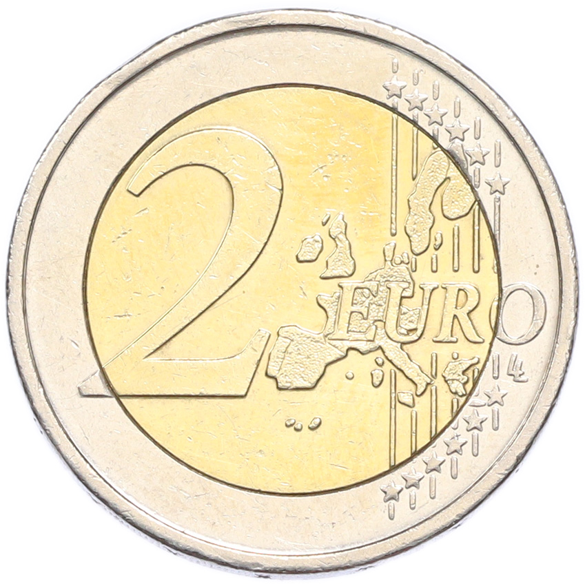 2 евро 2002 года Греция — Фото №2