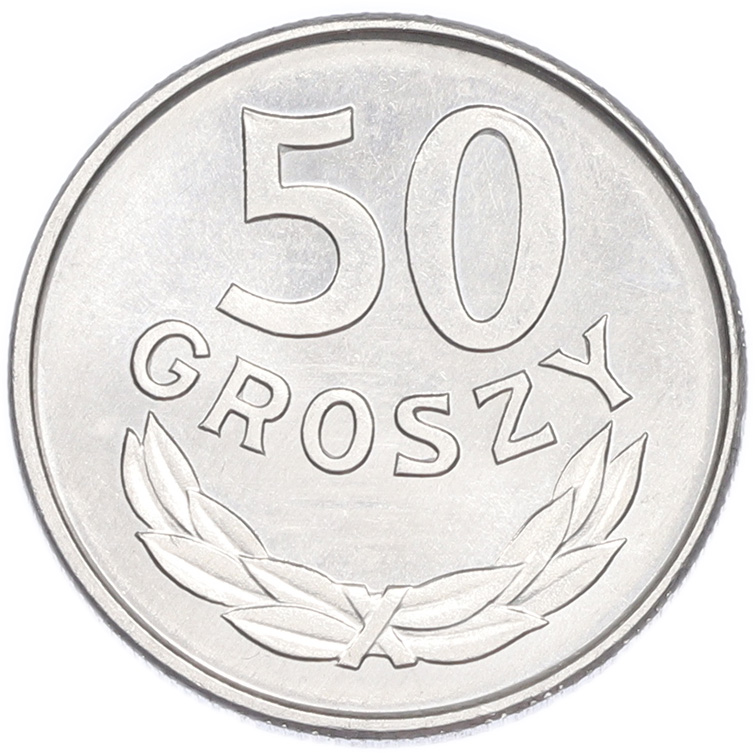 50 грошей 1987 года Польша — Фото №2