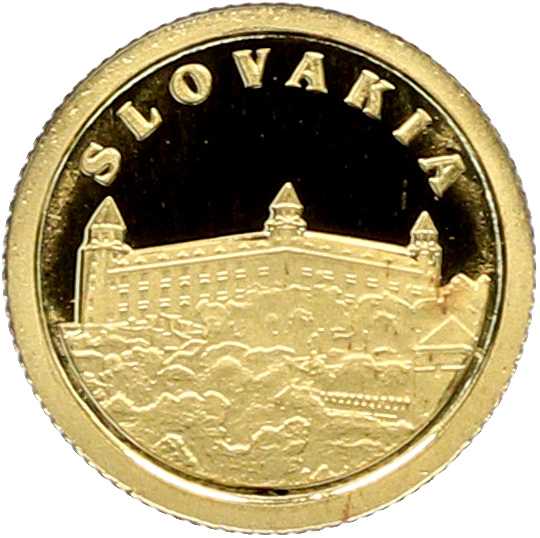 12 долларов 2008 года Либерия «Страны Европы — Словакия» — Фото №1