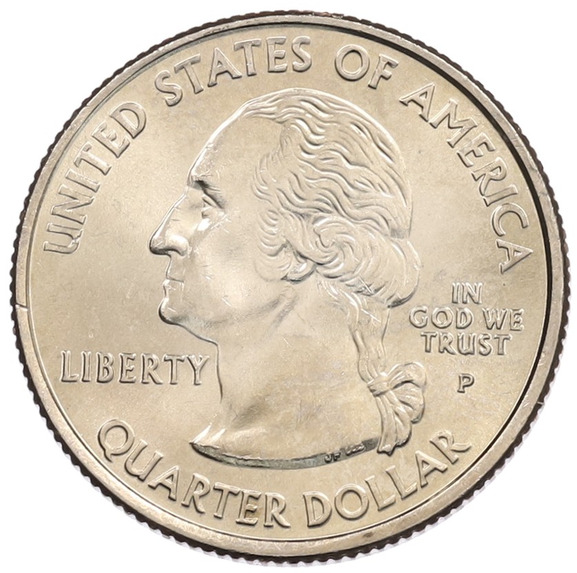 1/4 доллара (25 центов) 2008 года P США «Штаты и территории — Гавайи» — Фото №2