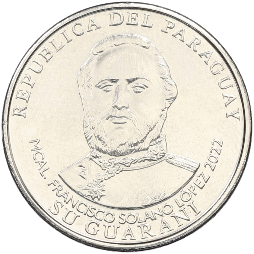 1000 гуарани 2022 года Парагвай — Фото №2