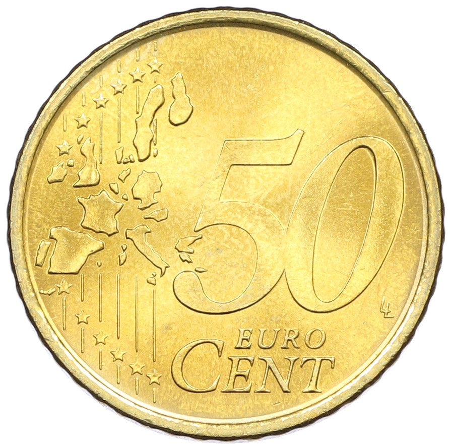 50 евроцентов 2000 года Испания — Фото №2
