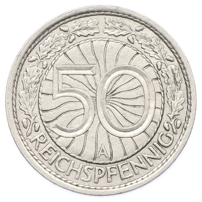 50 рейхспфеннигов 1936 года A Германия — Фото №2