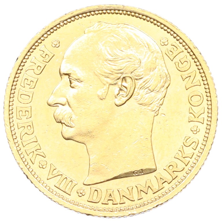 20 крон 1912 года Дания — Фото №1