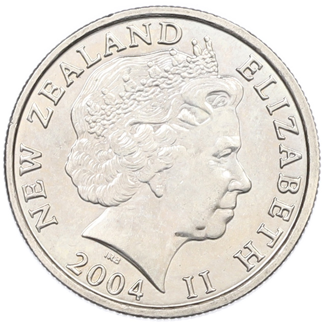 5 центов 2004 года Новая Зеландия — Фото №2
