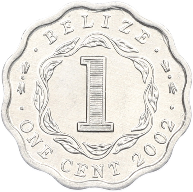 1 цент 2002 года Белиз — Фото №1