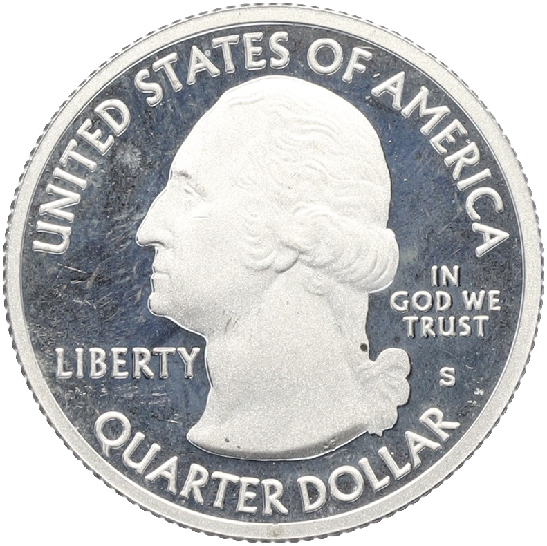 1/4 доллара (25 центов) 2014 года S США «Национальные парки — №24 Национальный парк Грейт-Санд-Дьюнс» — Фото №2