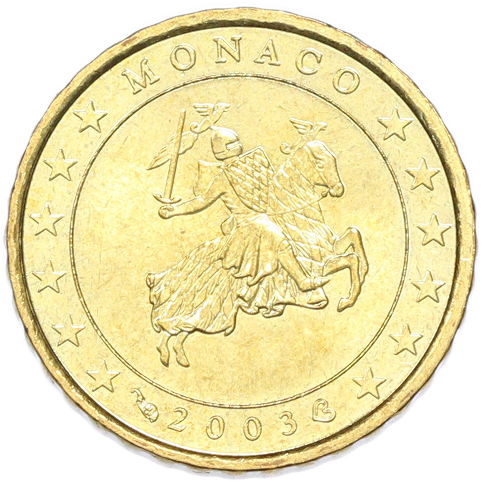 10 евроцентов 2003 года Монако — Фото №1
