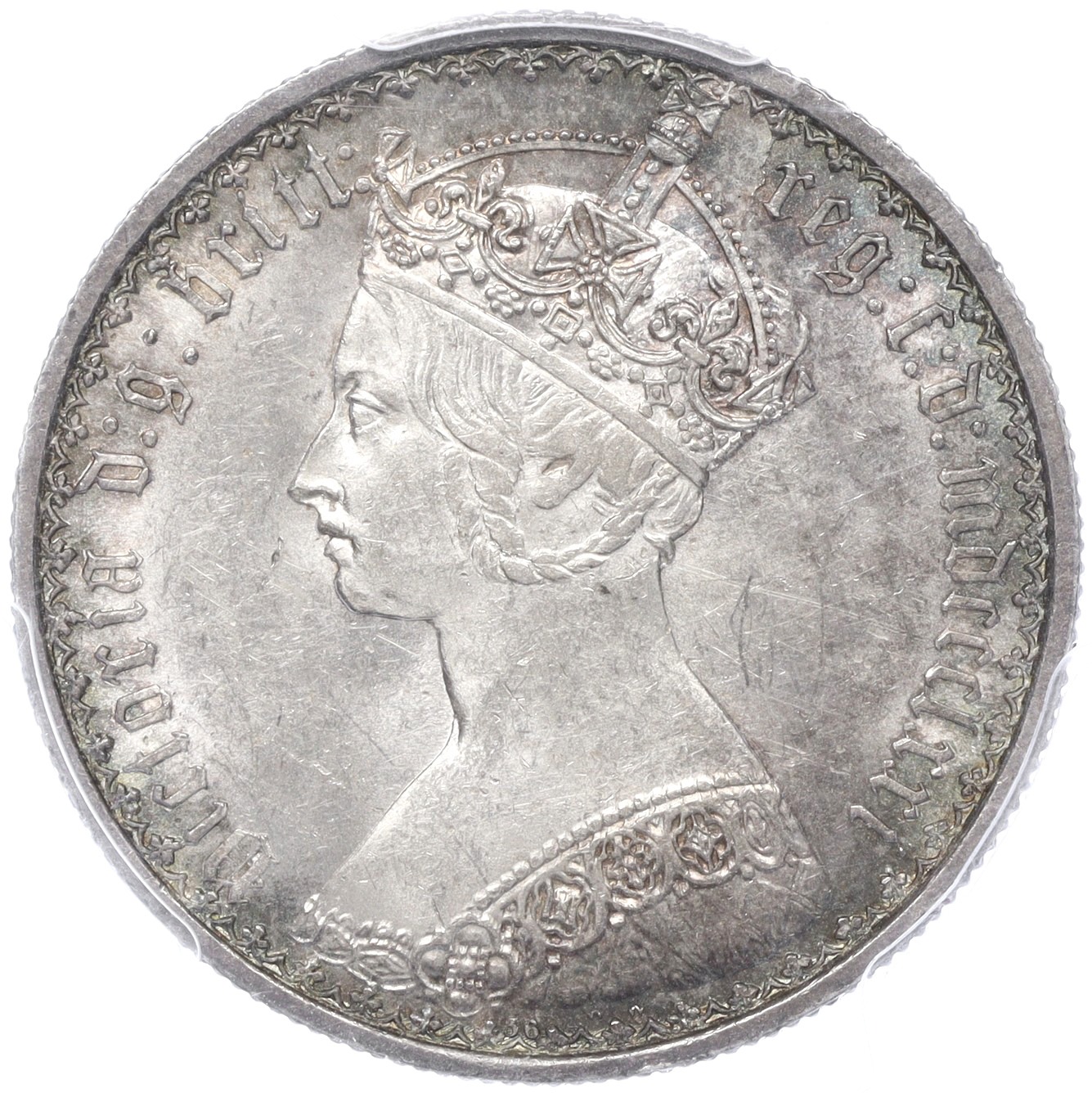 1 флорин 1871 года Великобритания (Королева Виктория) — в слабе PCGS (MS61)  купить в Москве | интернет-магазин нумизматики NUMIZMAT.RU