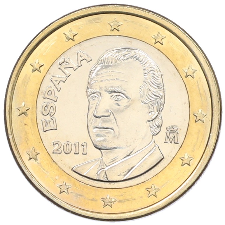 1 евро 2011 года Испания — Фото №1