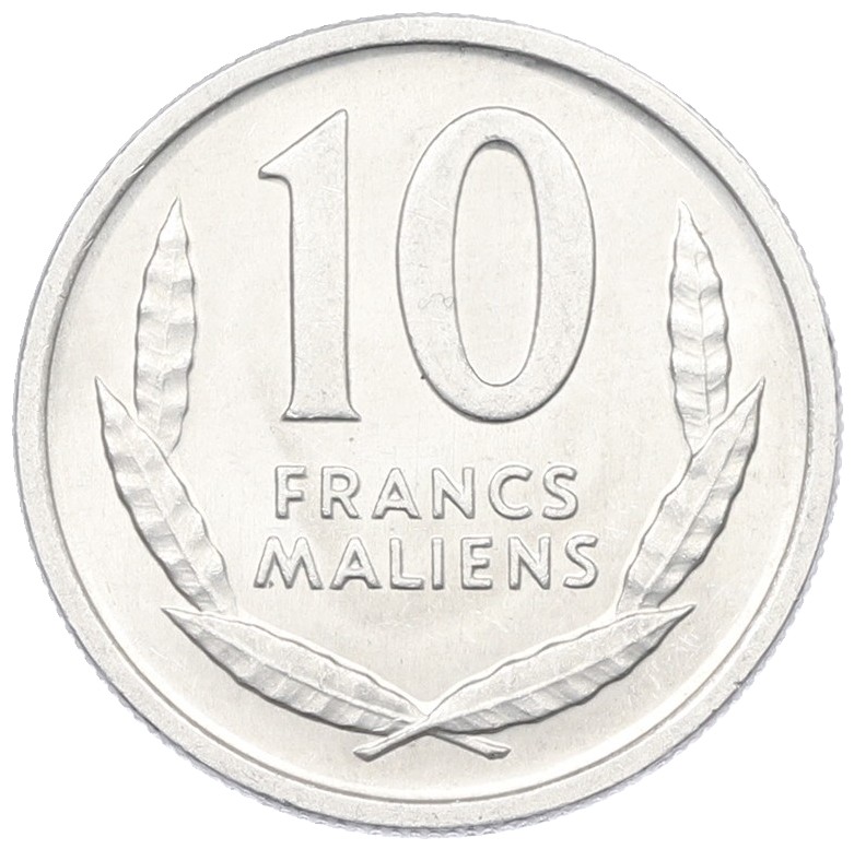 10 франков 1961 года Мали — Фото №2