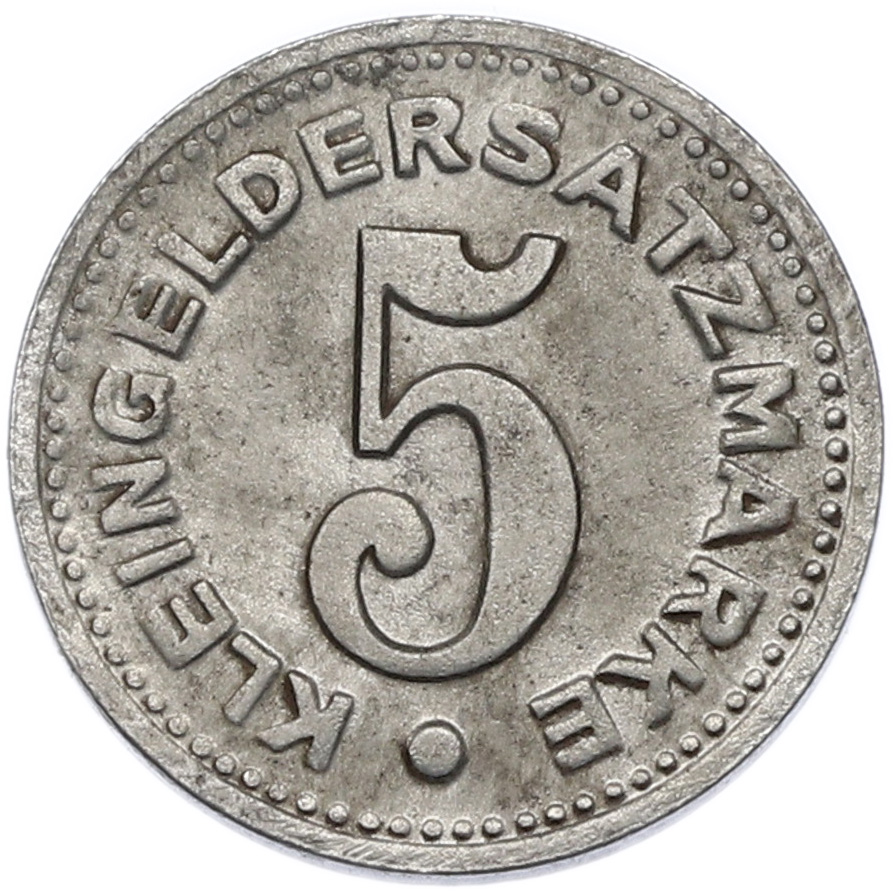 5 пфеннигов 1919 года Германия — город Пирмазенс (Нотгельд) — Фото №2
