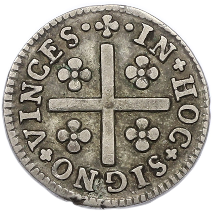1/2 тостао (50 рейс) 1750-1777 года Португалия — Фото №2
